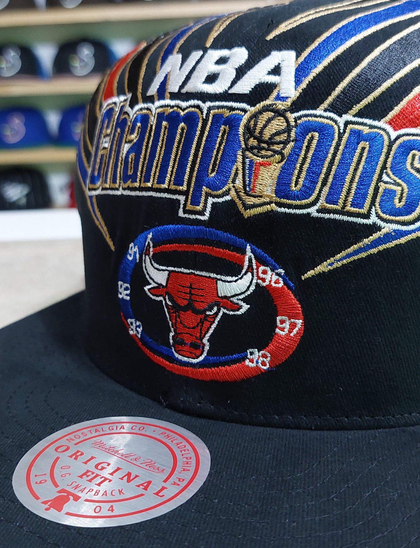 Chicago Bulls - Snapback Champions 98 - Mitchell & Ness
