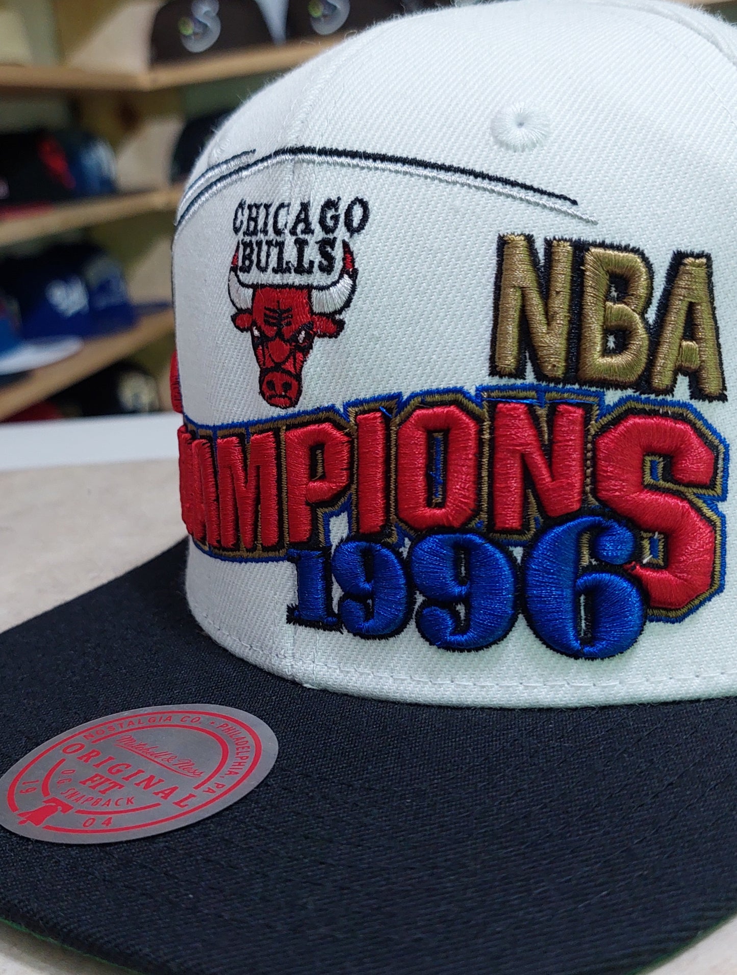 Chicago Bulls - Snapback Champions 96 Mitchell & Ness
