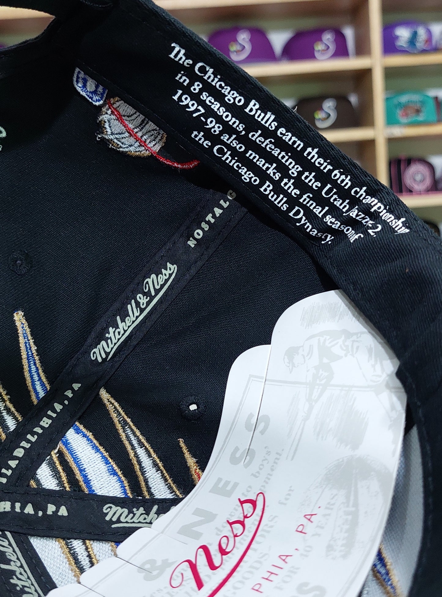 Chicago Bulls - Snapback Champions 98 - Mitchell & Ness