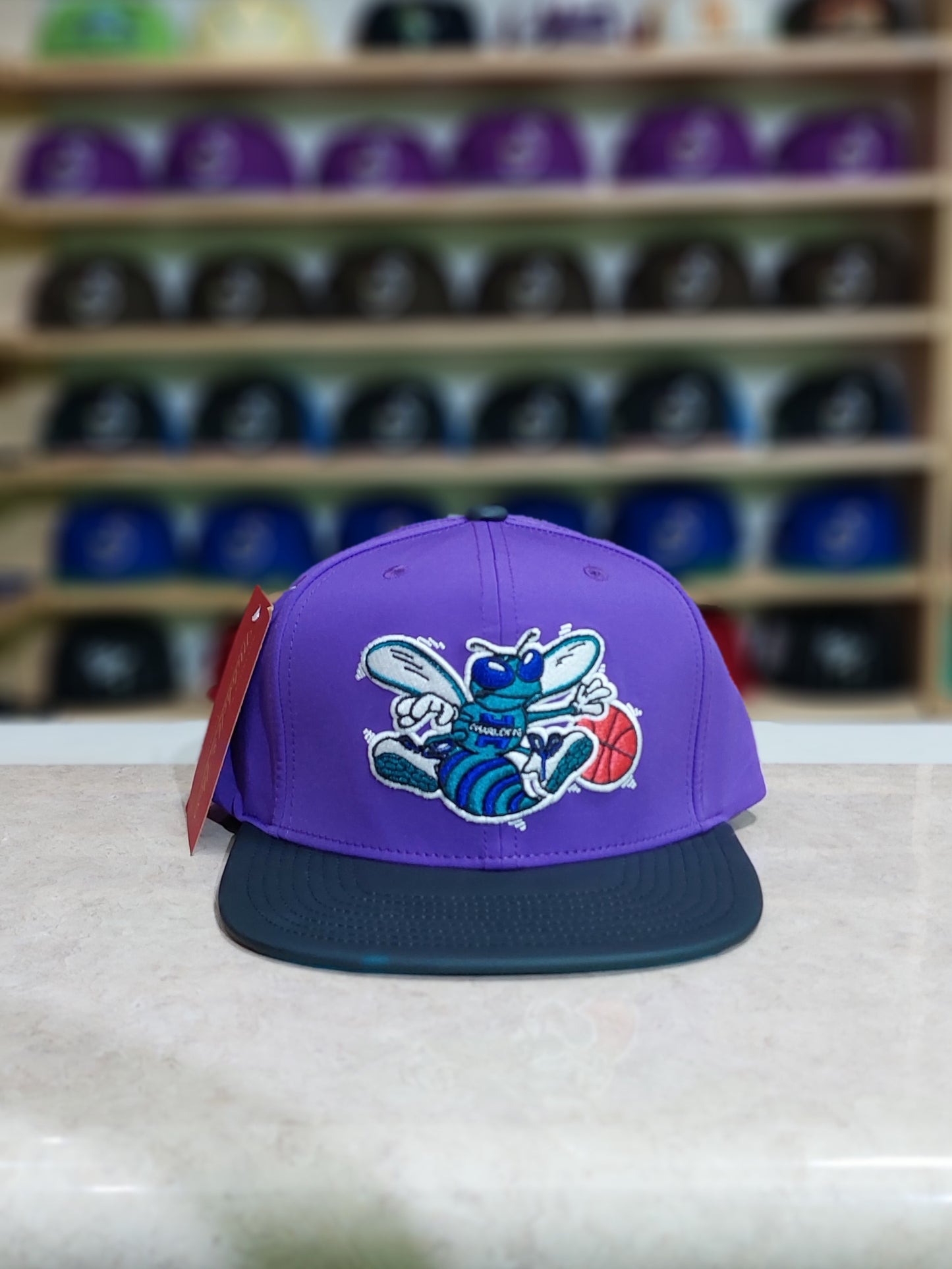 Charlotte Hornets - Snapback Heat Up Mitchell & Ness