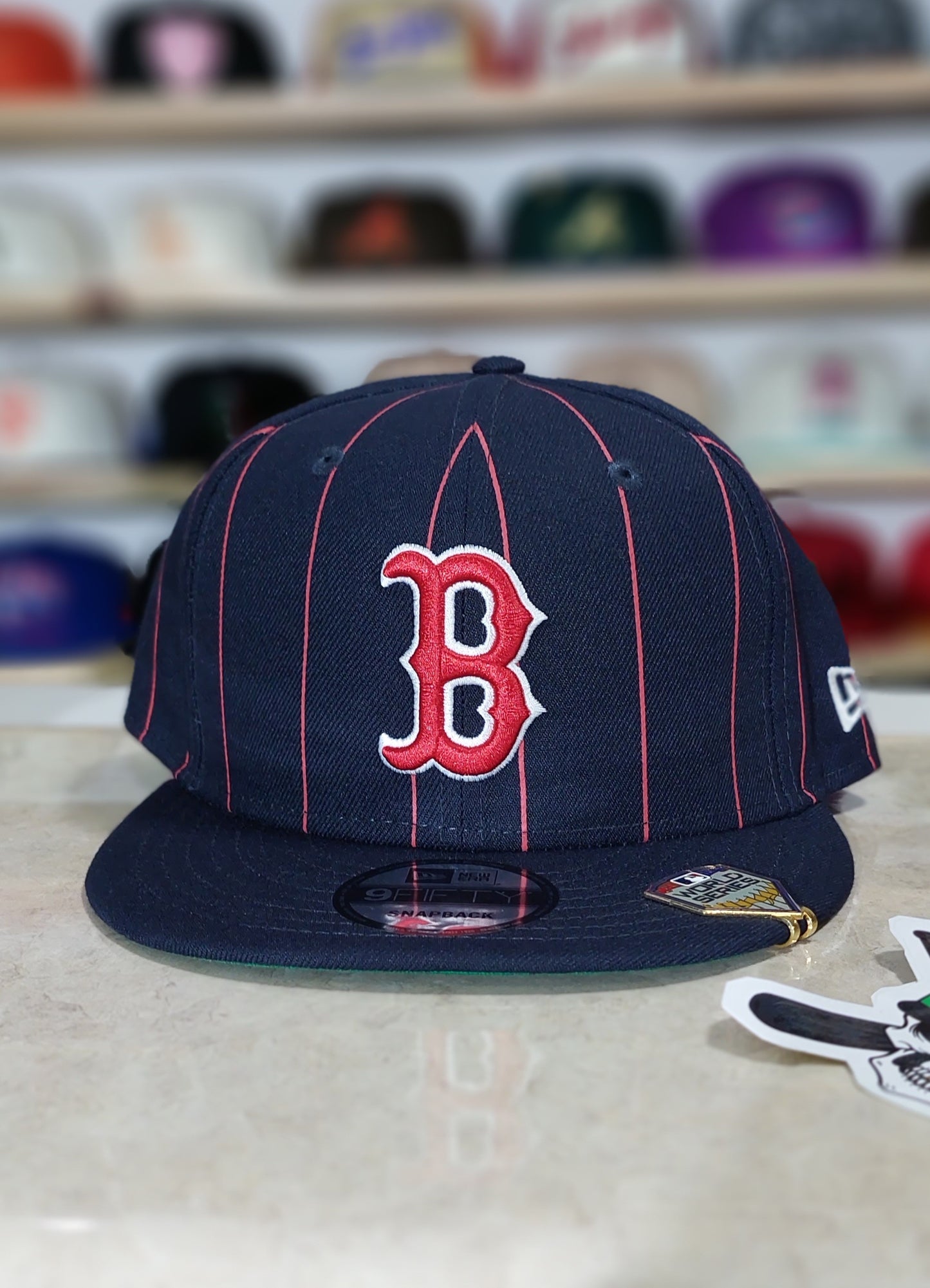 Boston Red Sox - MLB Pinstripe Visor Clip