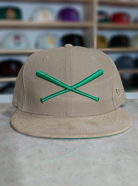 Justfitteds Crossedbats x New Era - 59FIFTY Visor Suede