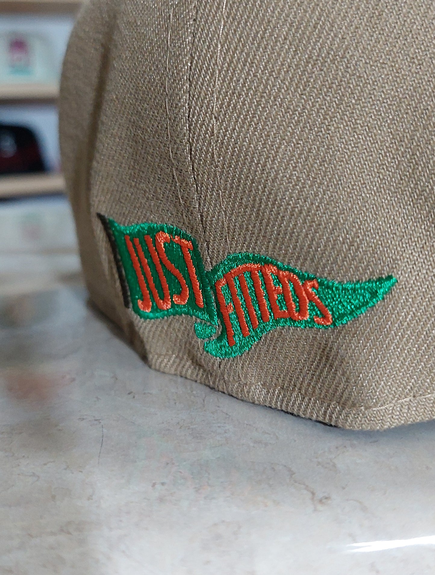 Justfitteds Crossedbats x New Era - 59FIFTY Visor Suede