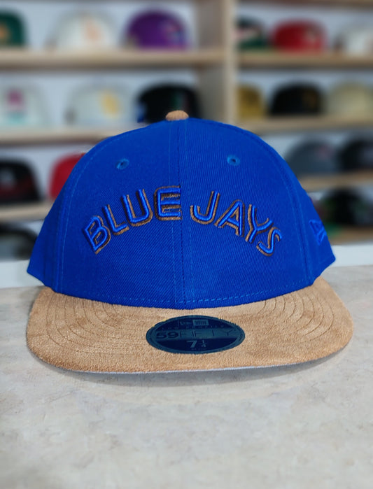 Toronto Blue Jays - 59FIFTY LP MLB Suede Visor