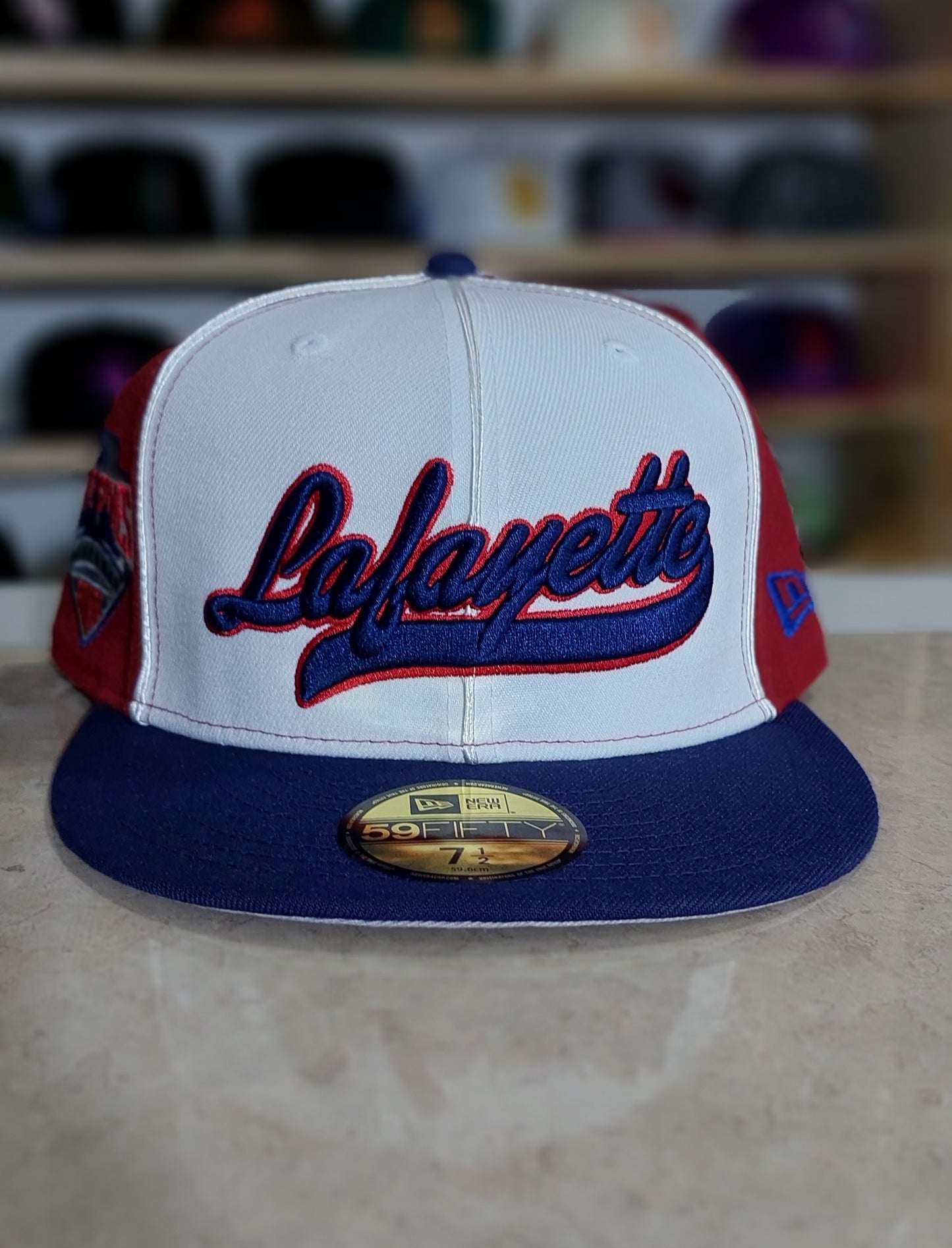 Lafayette x New Era Japón - 59FIFTY Logo Script Tri Tone