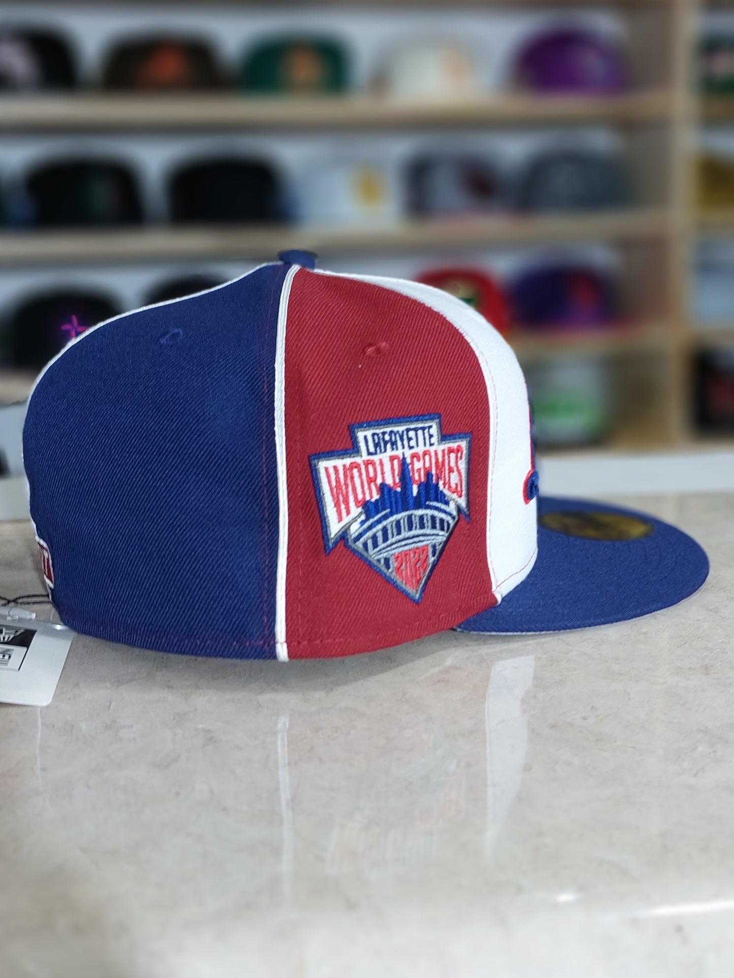 Lafayette x New Era Japón - 59FIFTY Logo Script Tri Tone