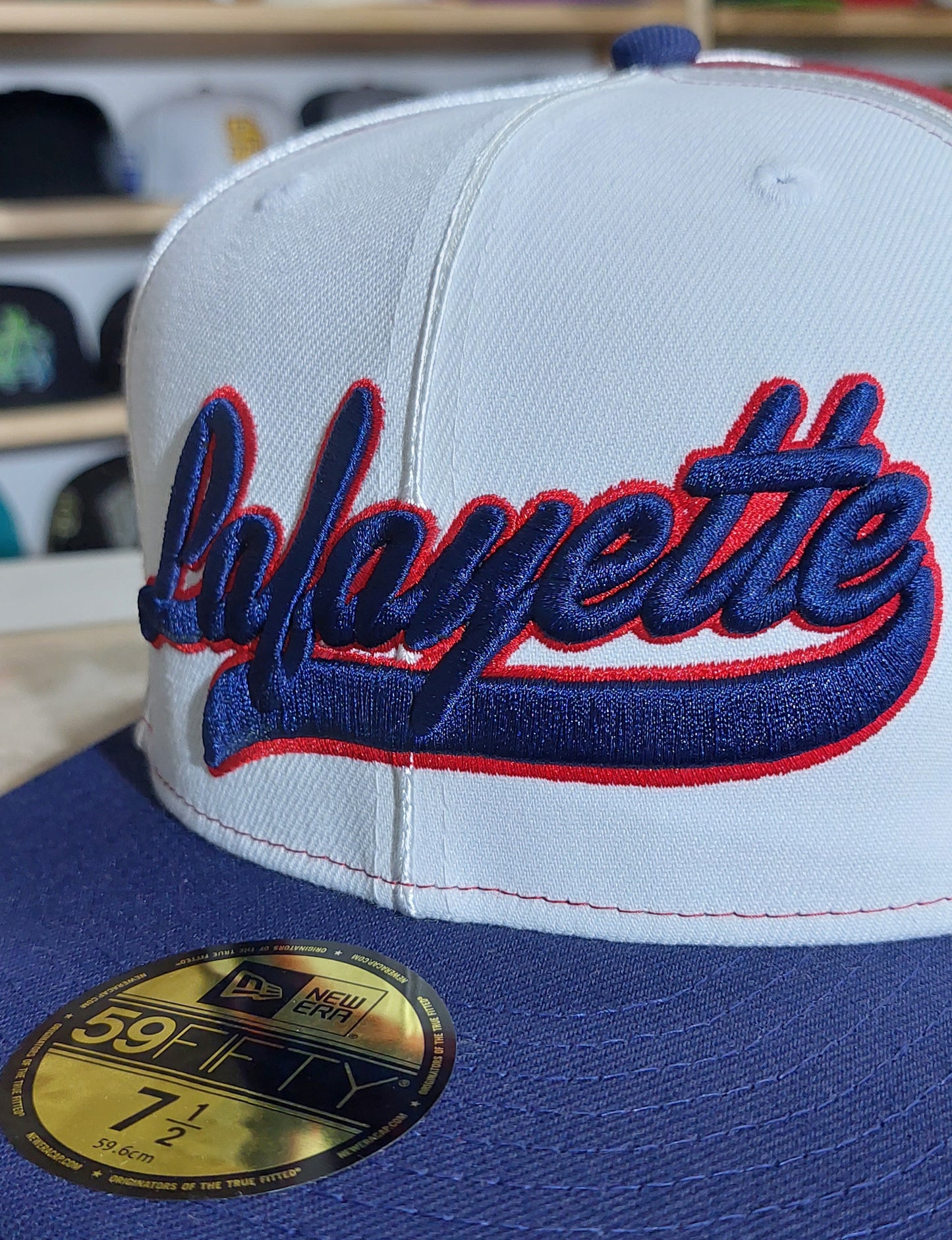 Lafayette x New Era Japón - 59FIFTY Logo Script Tri Tone