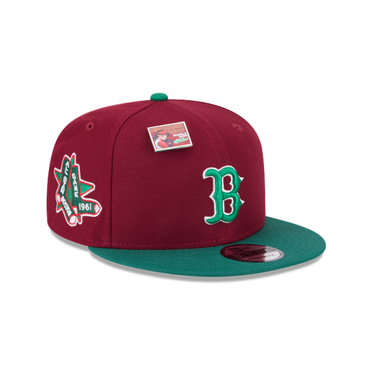 Boston Red Sox - MLB X Big League Chew Slammin Strawberry 9FIFTY Snapback