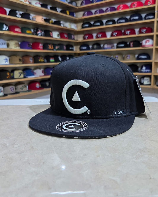 Core Footwear - Snapback C Black