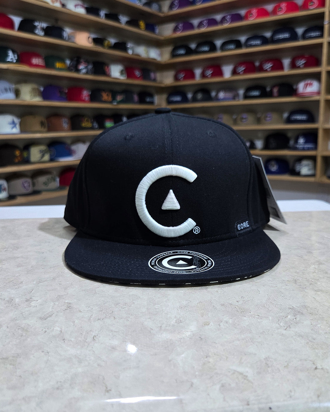 Core Footwear - Snapback C Black