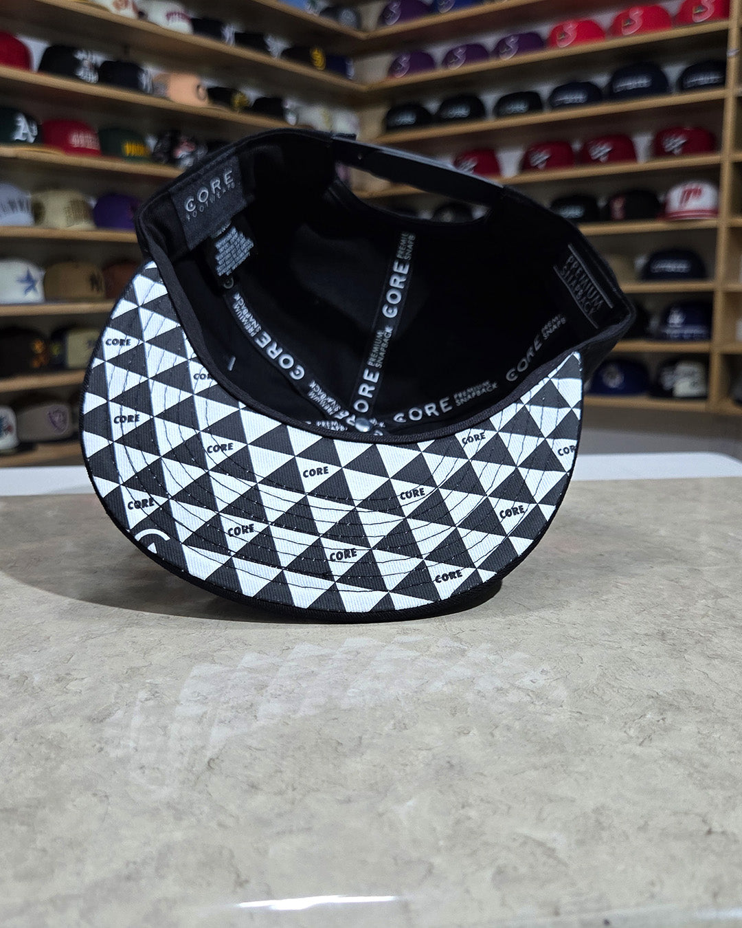 Core Footwear - Snapback C Black