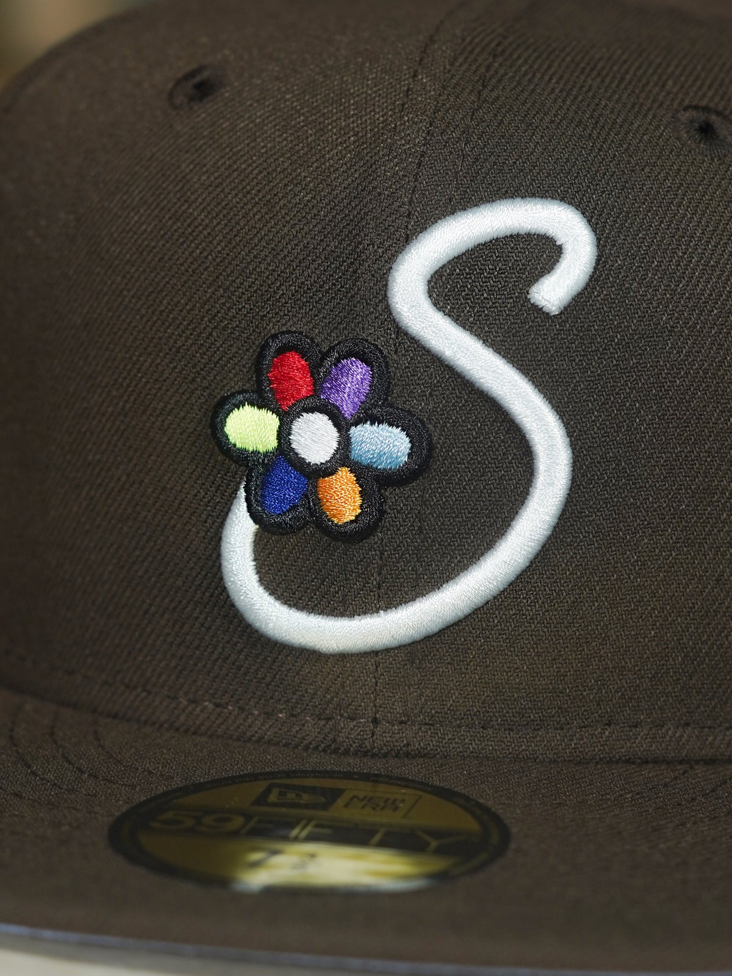 Jae Tips Savior x New Era Cap - 59FIFTY Brown/Lavender