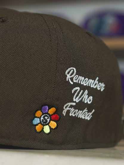 Jae Tips Savior x New Era Cap - 59FIFTY Brown/Lavender