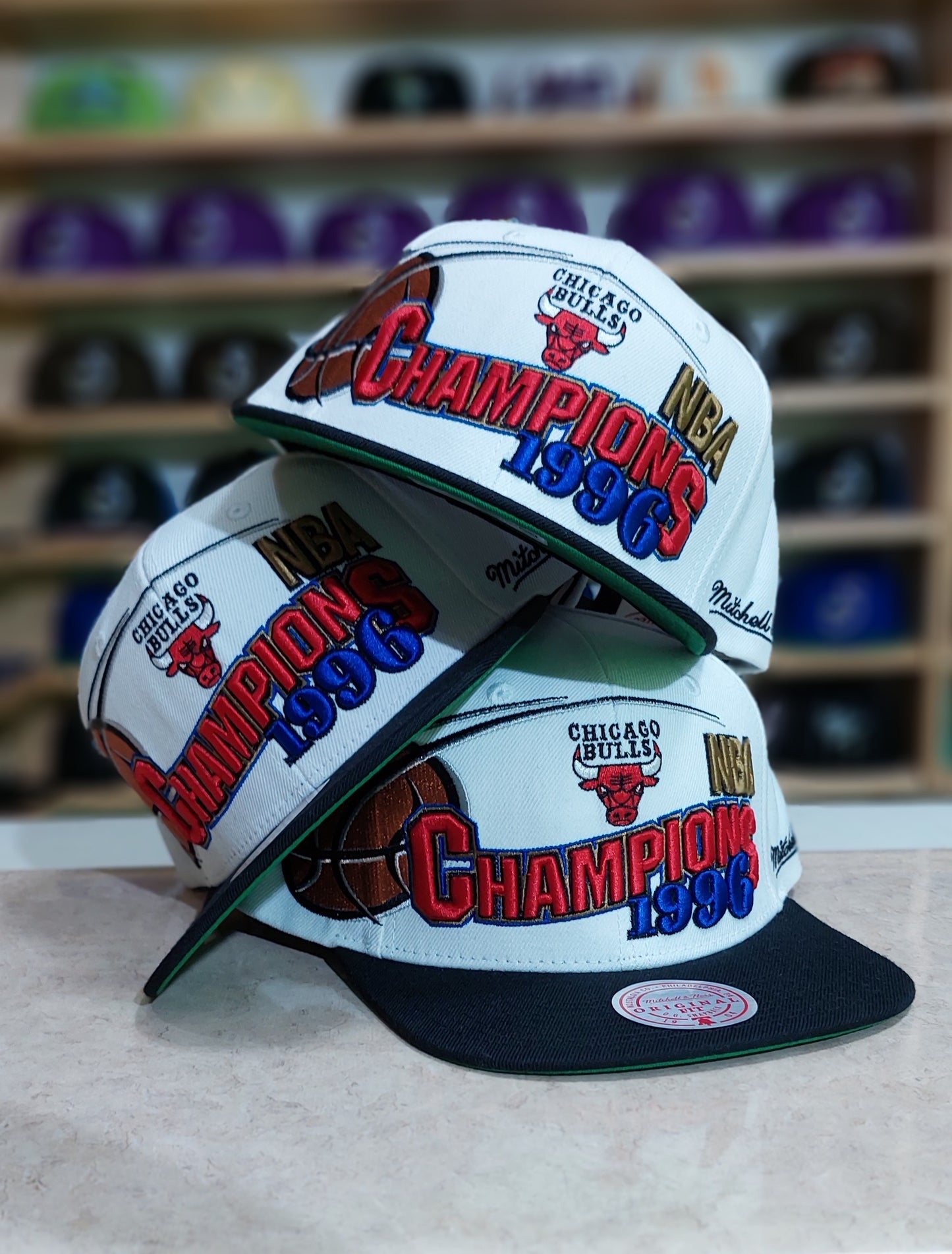 Chicago Bulls - Snapback Champions 96 Mitchell & Ness