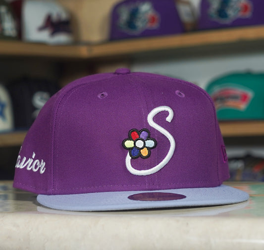 Jae Tips Savior x New Era Cap - 59FIFTY Purple/Lavender