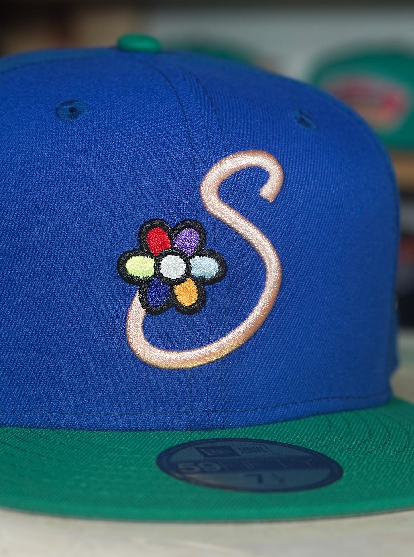 Jae Tips Savior x New Era Cap - 59FIFTY Blue/Green