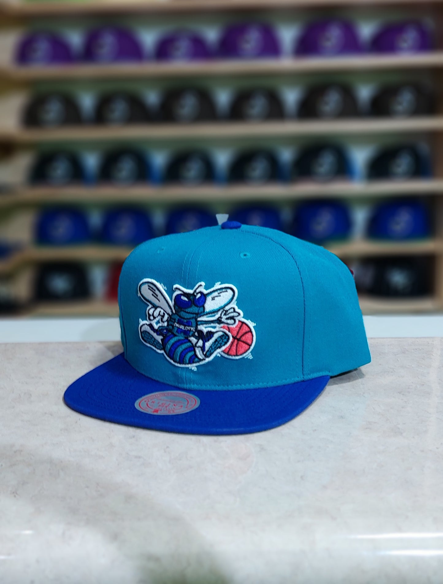 Charlotte Hornets - Snapback 2Tone Mitchell & Ness