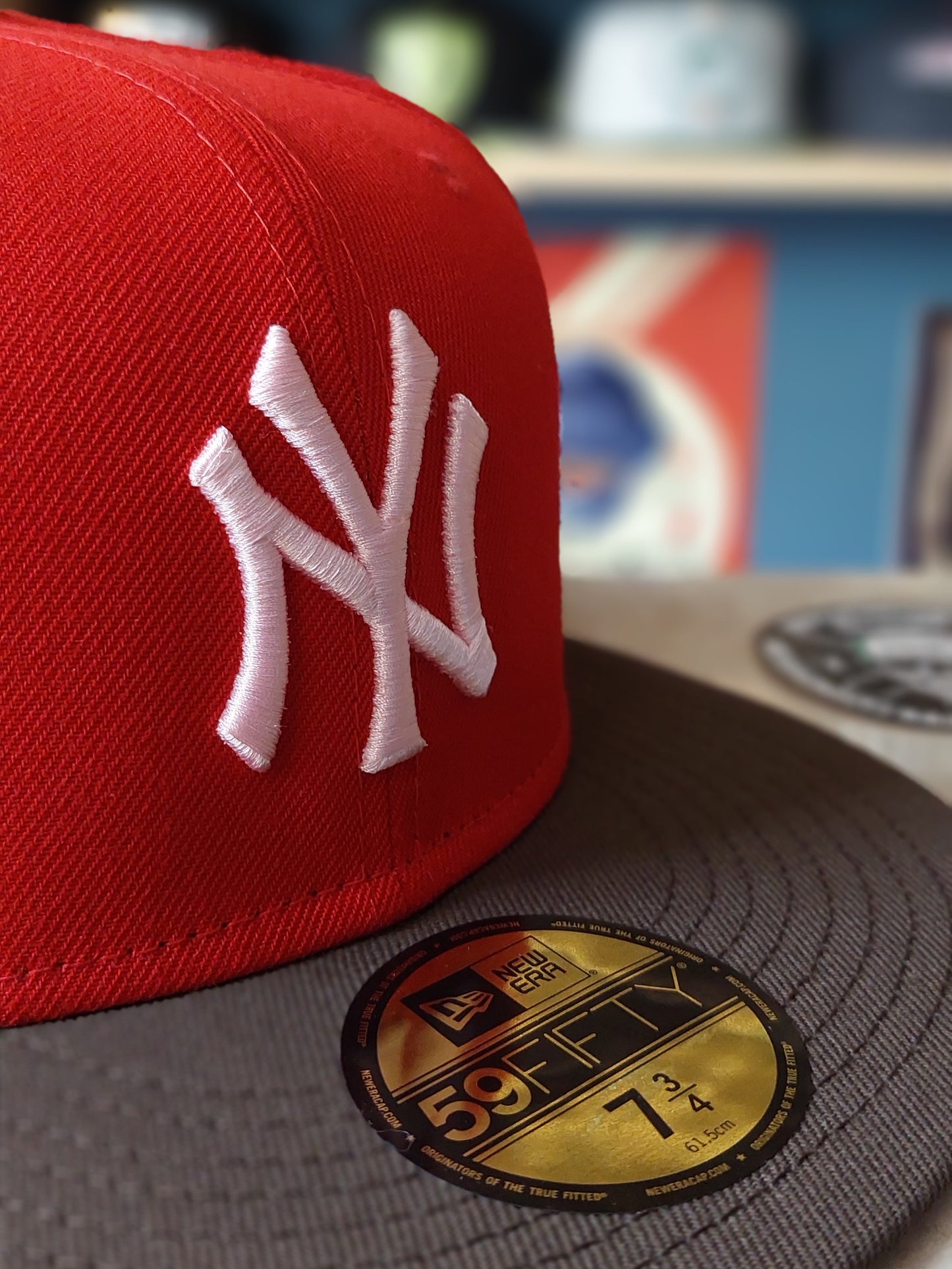 New York Yankees - MLB 59FIFTY "Scarlet/Walnut"