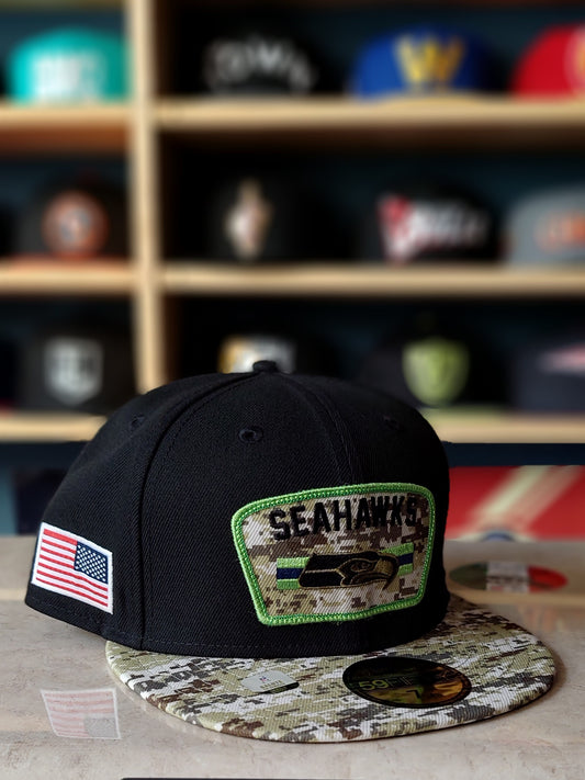 Seattle Seahawks - 59FIFTY NFL Salute To Service